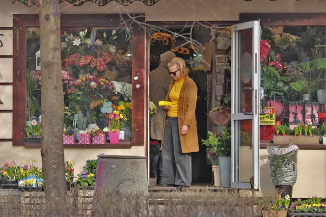 Barbara Bursztynowicz na spacerze