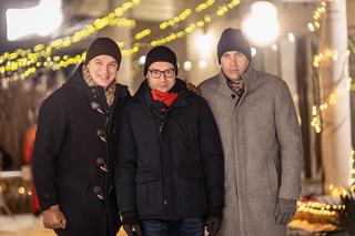 Przyjaciółki 23 sezon odc. 267. Robert (Krzysztof Wieszczek), Andrzej (Adam Adamonis), Dagmar (Marcin Korcz)