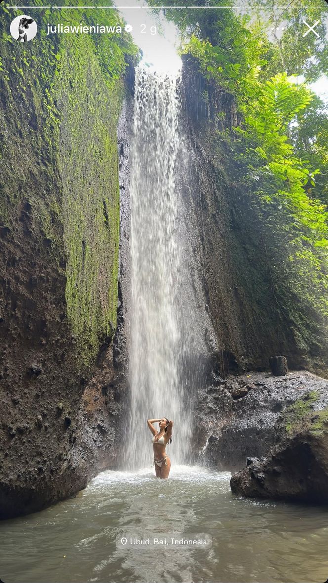 Julia Wieniawa na Bali 