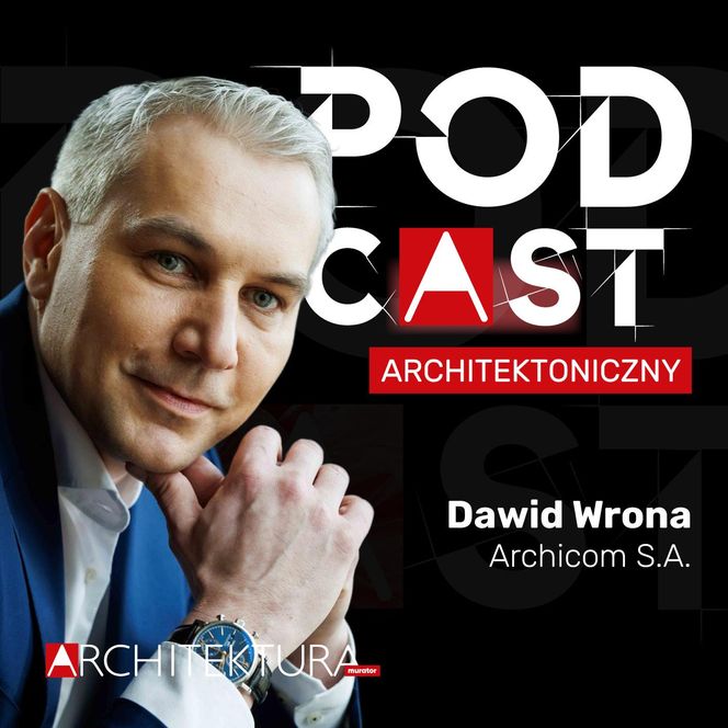 Okładka Podcastu Architektonicznego z Dawidem Wroną