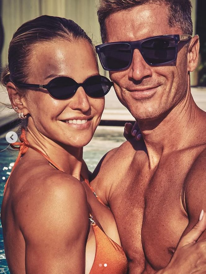Anna i Robert Lewandowscy