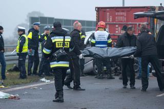 Tragiczny wypadek koło Włocławka na autostradzie A1. 5 osób nie żyje