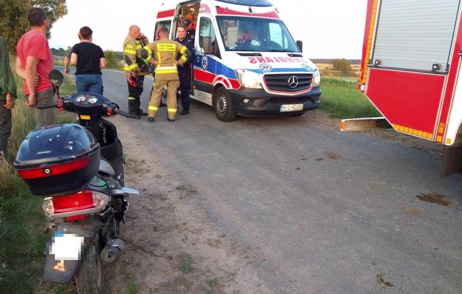 Dwoje dzieci jechało quadem. Są ranni po zderzeniu z ciągnikiem