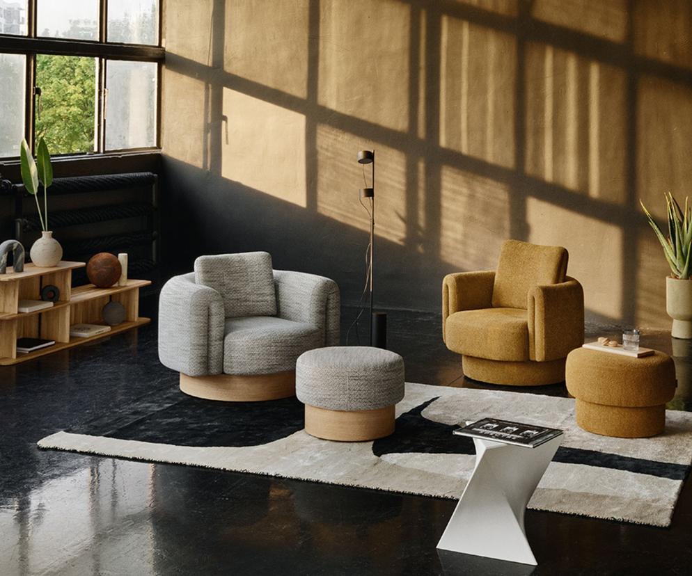Fotel Boffi, projekt Grynasz Studio dla Bizzarto