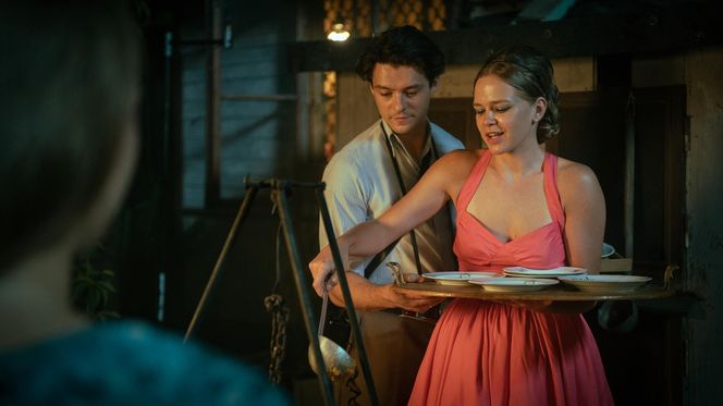 Czarna śmierć. Igor Bielik (Tomasz Ziętek), Anna (Agata Łabno)