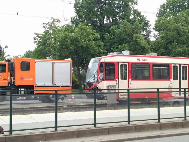 Czołowe zderzenie tramwajów w Gdańsku!