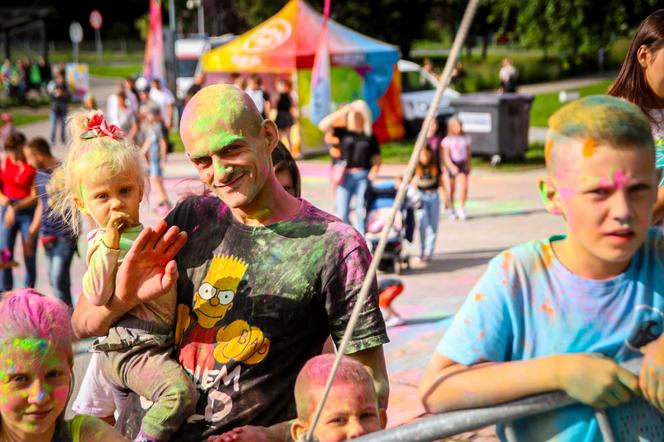 Festiwal Kolorów w Parku Sieleckim w Sosnowcu