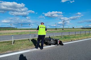 Tragiczny wypadek na S11. Nie żyje motocyklista 