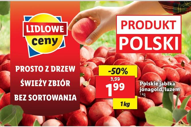 Jabłka prosto z drzew od polskich sadowników ponownie na Ryneczku Lidla
