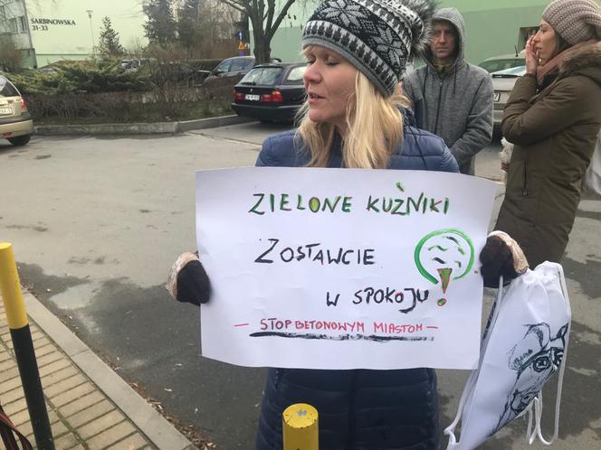 Mieszkańcy Kuźnik nie chcą dopuścić do zabetonowania ich osiedli