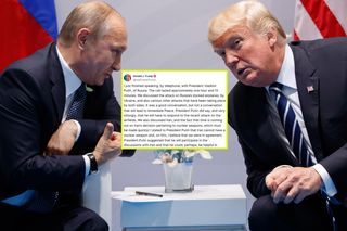 Wstrząsające słowa Trumpa po rozmowie z Putinem. Rosyjski dyktator zagroził odwetem