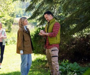 Barwy szczęścia odc. 3253. Janka (Oliwia Drożdżyk), Mariusz (Rafał Cieszyński), Kasia (Katarzyna Glinka)