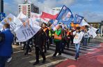 Hutnicy i koksownicy wyszli na ulice w Dąbrowie Górniczej. Apel do rządu o ratunek dla branży i tysięcy miejsc pracy