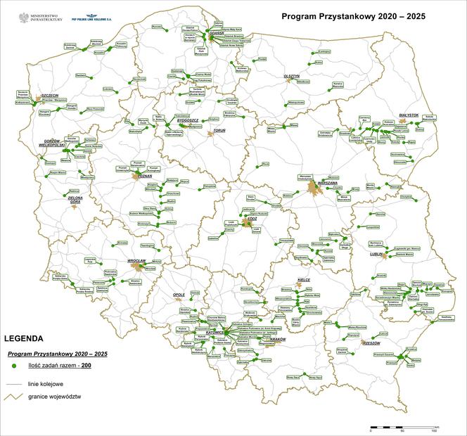 Program budowy 200 przystanków