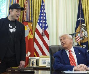 Elon Musk w Białym Domu z podbitym okiem 