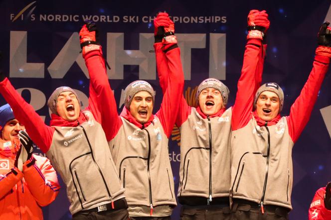 Kamil Stoch, Piotr Żyła, Maciej Kot, Dawid Kubacki