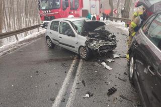 Wypadek na trasie Szestno - Mrągowo [ZDJĘCIA]