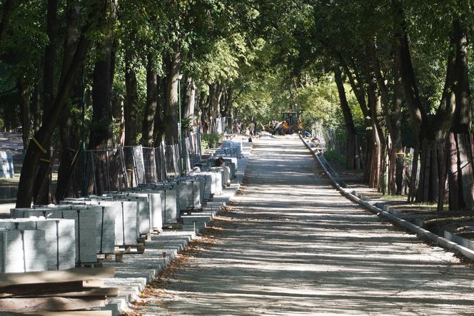 Rewitalizacja Parku Planty w Białymstoku latem 2025