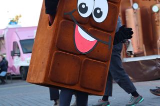 Festiwal Czekolady i Słodkości na placu pod zamkiem w Lublinie 