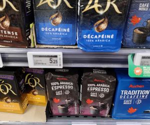 Ceny produktów w Auchanie we Francji 