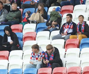 Górnik Zabrze zmierzył się z Zagłębiem Lubin. Kibice rozgrzewali piłkarzy z trybun