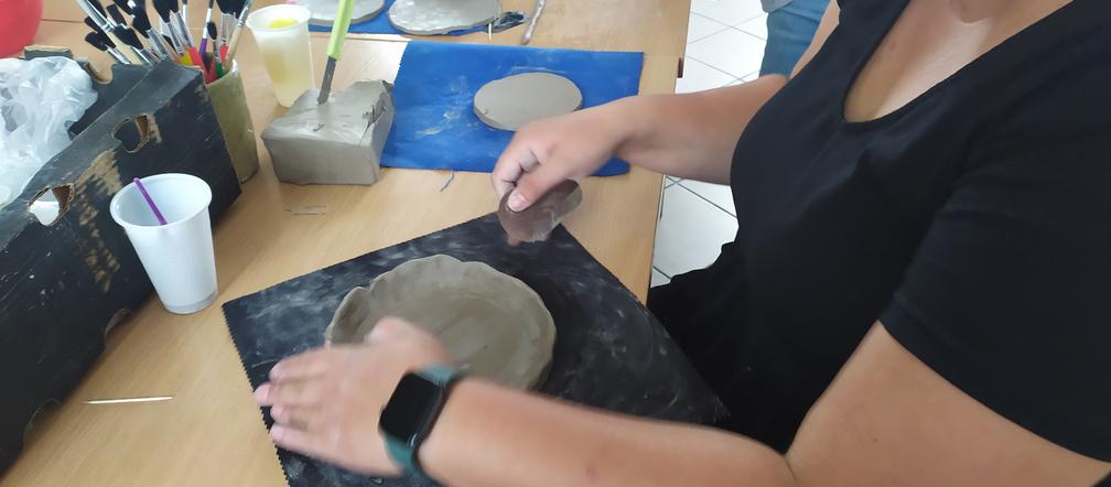 Zajęcia ceramiczne w Wieprzu