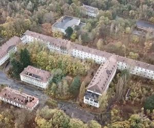 Opuszczony poradziecki szpital w Legnicy. To największy taki kompleks na Dolnym Śląsku 