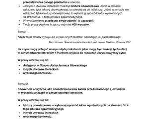 Matura polski rozszerzony 2025  - ARKUSZE CKE do pobrania [21.05.2025]