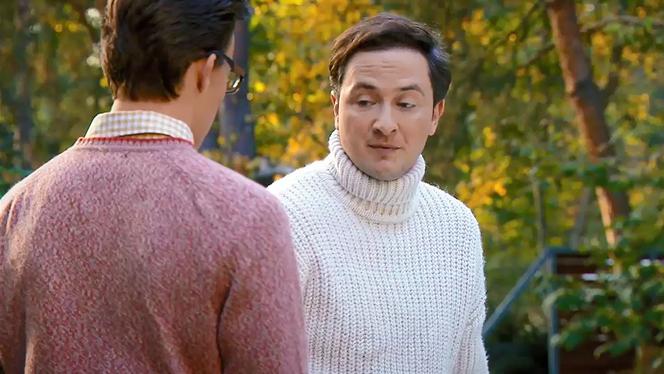 Barwy szczęścia odc. 2024. Władek (Przemysław Stippa), Kajtek (Jakub Dmochowski)