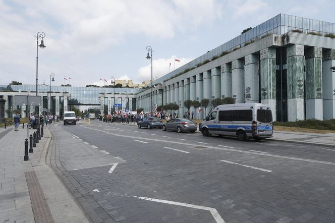 Protesty przed Sądem Najwyższym