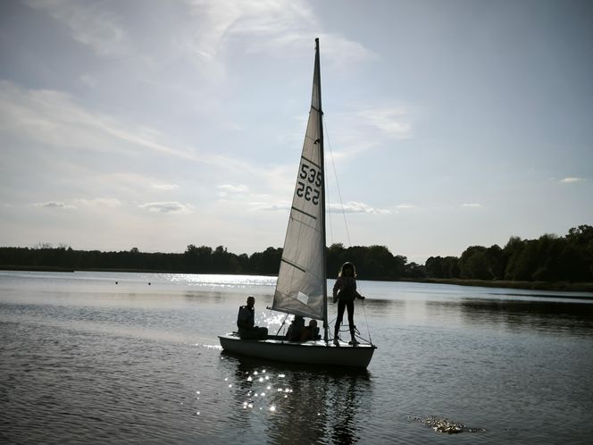 Plaża w Osiecznej przed sezonem letnim 
