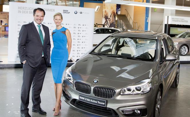 Karolina Kurkova promuje BMW Serii 2 Active Tourer