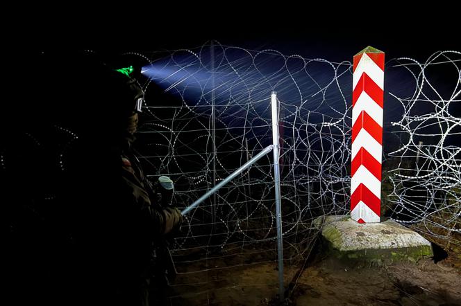 Podlaskie. 55 osób próbowało nielegalnie przekroczyć granicę polsko-białoruską