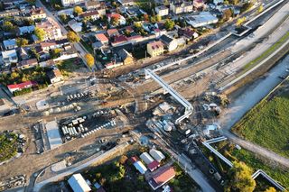 Przedłużenie ulicy Lubelskiego Lipca ‘80 widziane z góry! Tak wygląda ten plac budowy w Lublinie