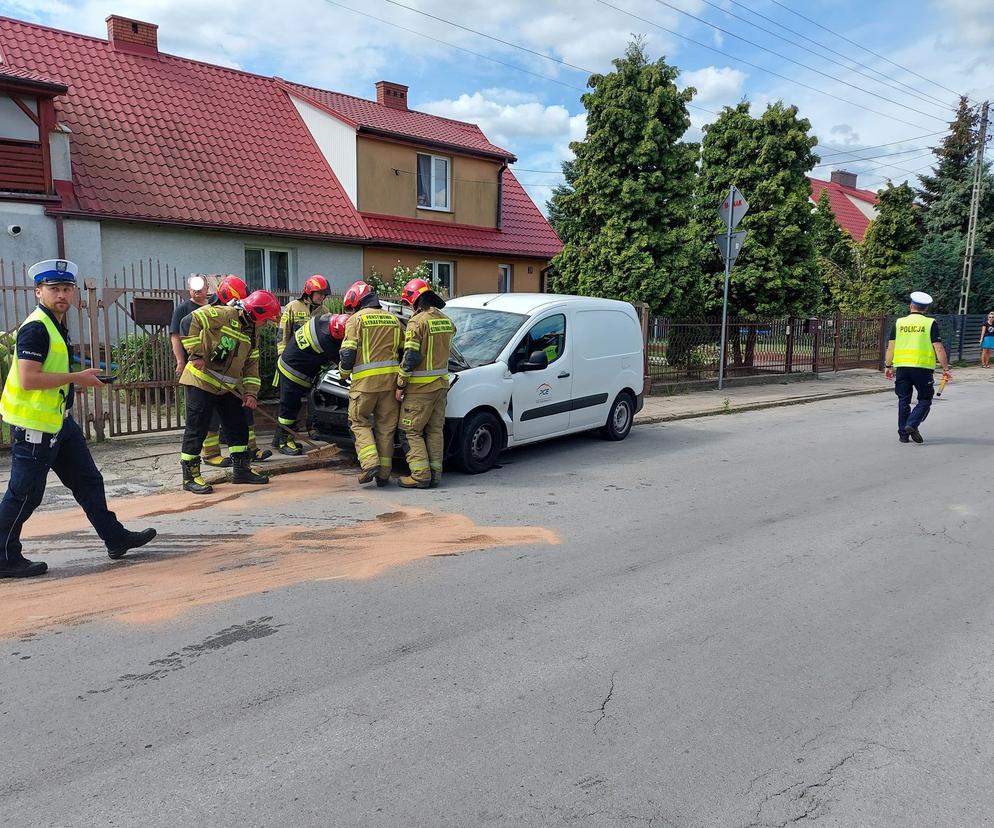 Kolizja na skrzyżowaniu Partyzantów i Lipowej w Starachowicach