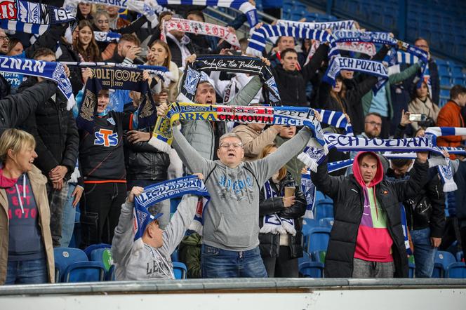 Lech Poznań - ŁKS Łódź. Tak bawili się kibice na meczu PKO BP Ekstraklasy