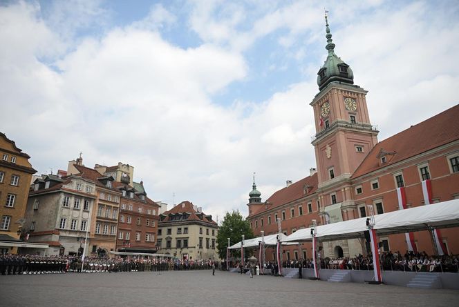 Uroczystości na pl. Zamkowym w Warszawie (3.05.2025)