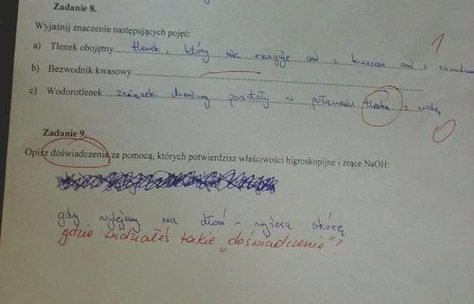 Hity z kartkówek i sprawdzianów. Tak uczniowie walczą o oceny na koniec roku szkolnego [GALERIA]