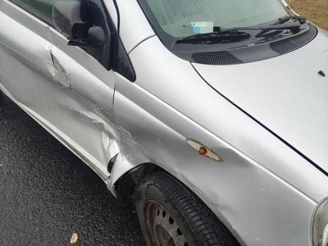 Dwie kolizje koło Kościana