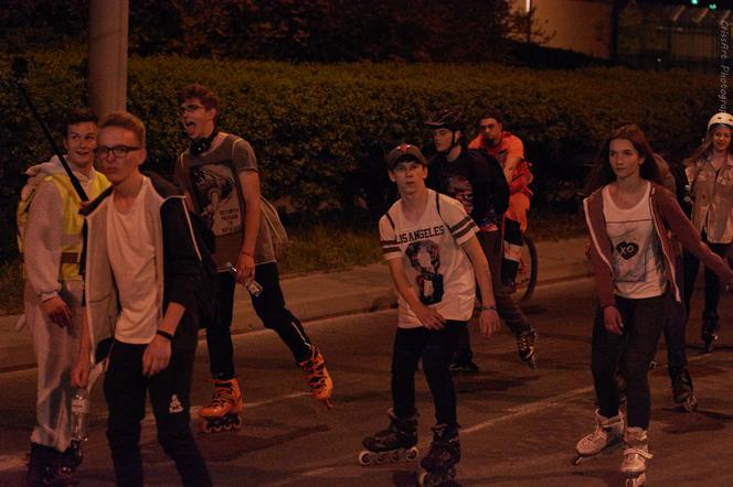 Lublin: NightSkating 2018. Rolkarze przejechali przez miasto! Zobaczcie zdjęcia!