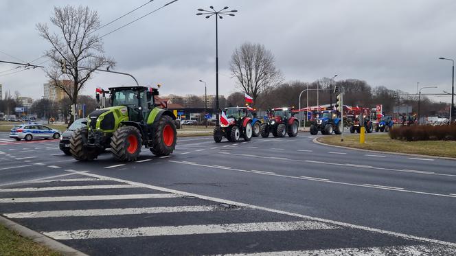 Protest rolników w Lublinie [GALERIA]