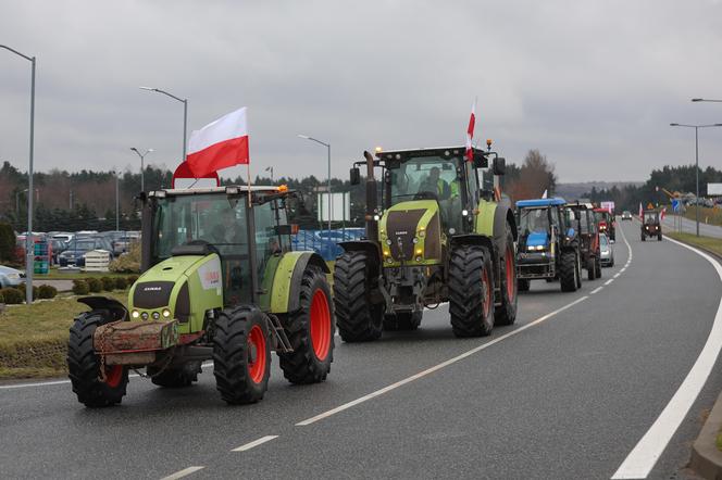 Protest rolników. Zablokowali lotnisko w Pyrzowicach Katowice Airport