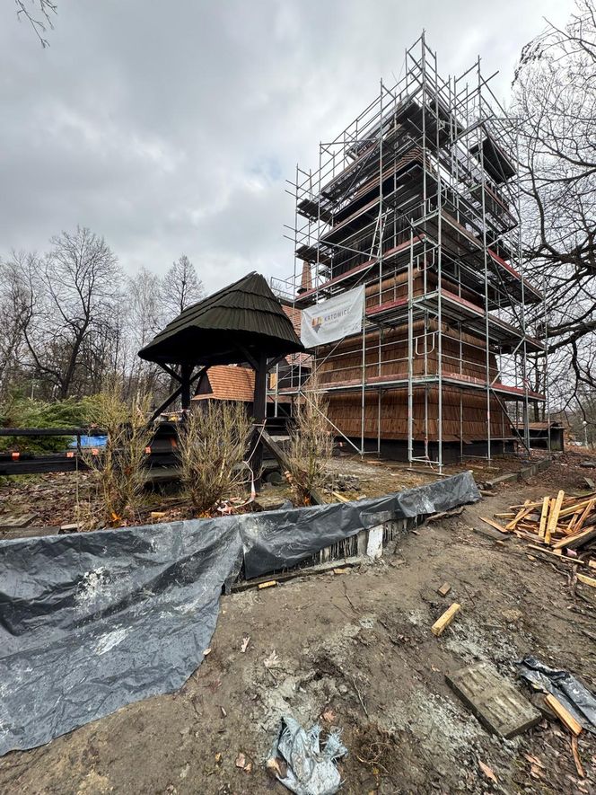 Remont najstarszego kościoła w Katowicach