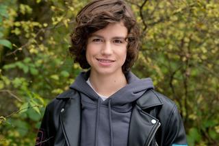 Iwo Wiciński gra 14-letniego Dawida, a naprawdę ma już 19 lat. 