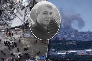 Wolontariusz zginął w ataku rakietowym w Strefie Gazy. Damian Soból był z Podkarpacia