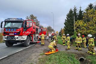 Śmiertelne dachowanie na DK 62