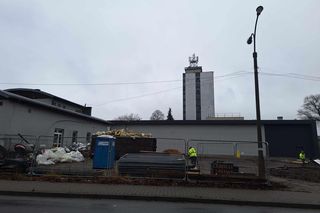 Budowa marketu Stokrotka w Strzybnicy