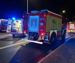 29.07.25 Starachowice. Wypadek na wiadukcie