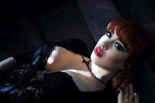 Seksowna stewardessa.