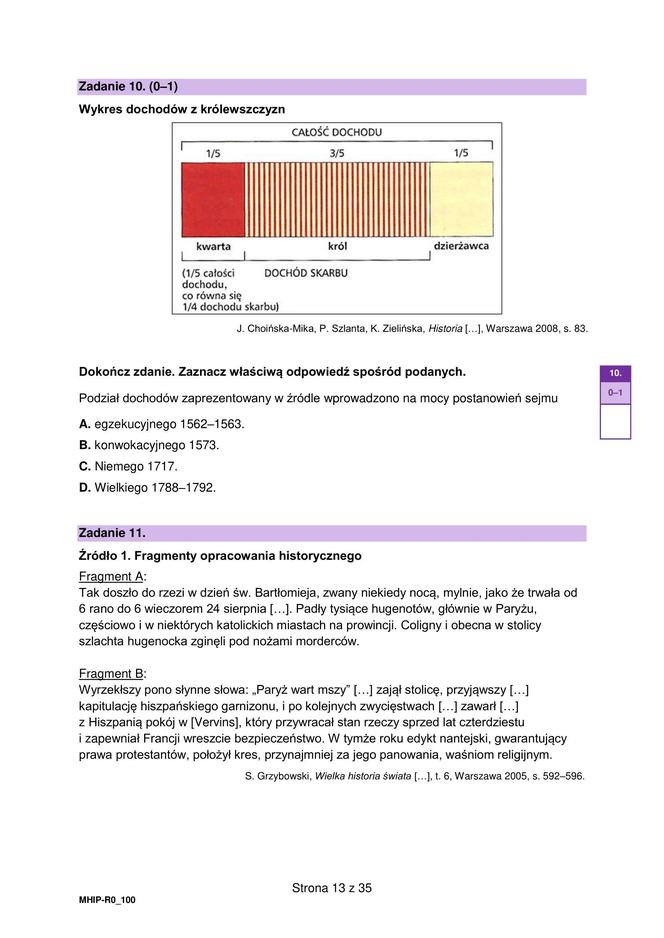 Matura 2024: historia rozszerzona. ARKUSZ CKE FORMUŁA 2023